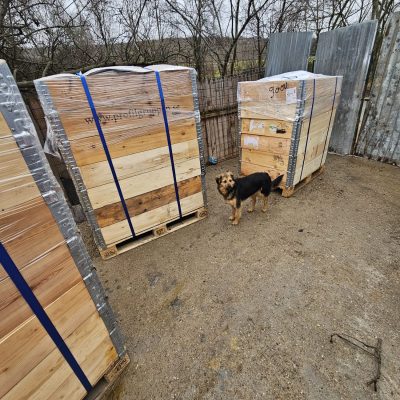 Paletten in Rumänien